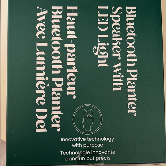 CYLO Planter Blue tooth speaker with LED light - Picture 2 of 3